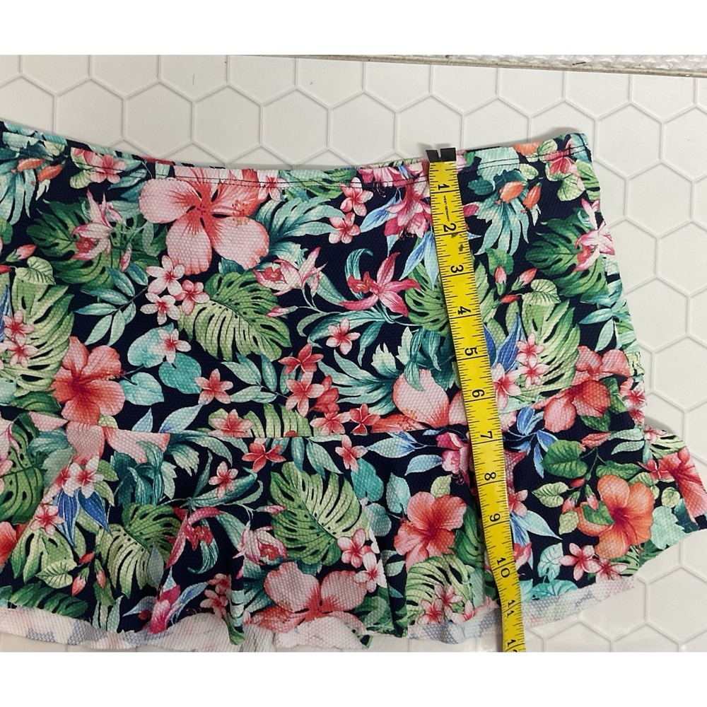 NEW Tommy Bahama Island Cays Flora Skirted Bikini Bottoms SP Women's Swim UPF50+ - Picture 3 of 12